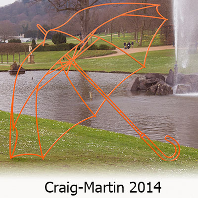 Metalwork constructions by Michael Craig-Martin 2014